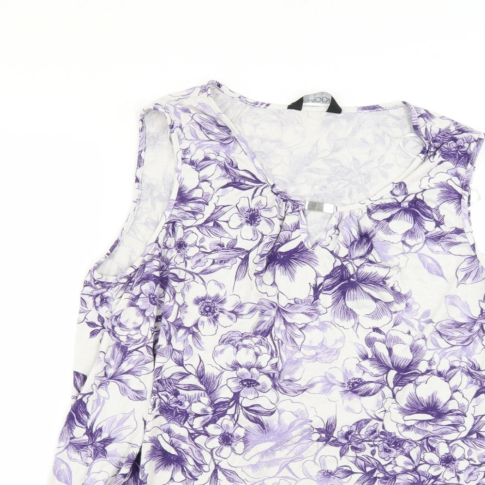 George Womens Multicoloured Floral  Basic T-Shirt Size 20