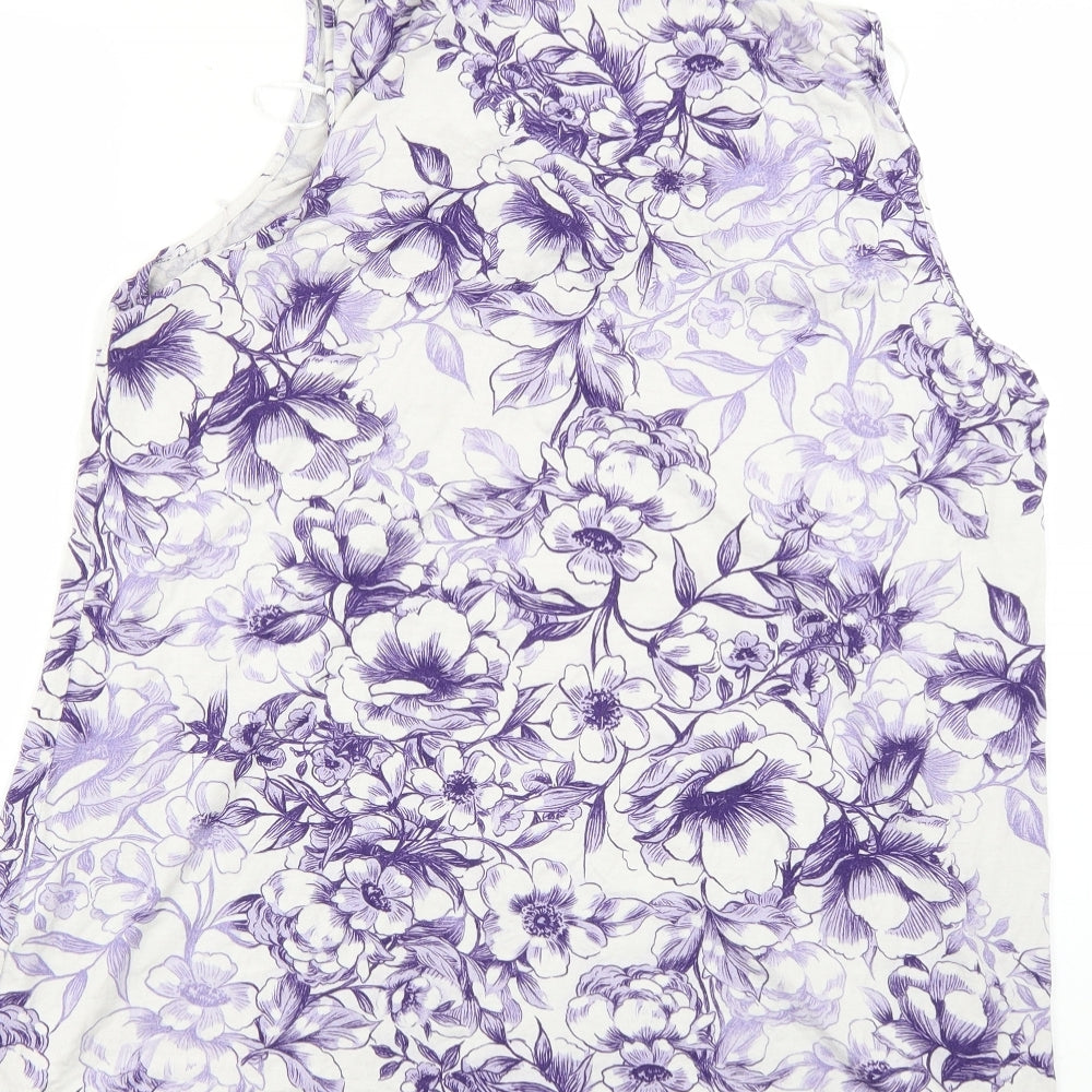 George Womens Multicoloured Floral  Basic T-Shirt Size 20