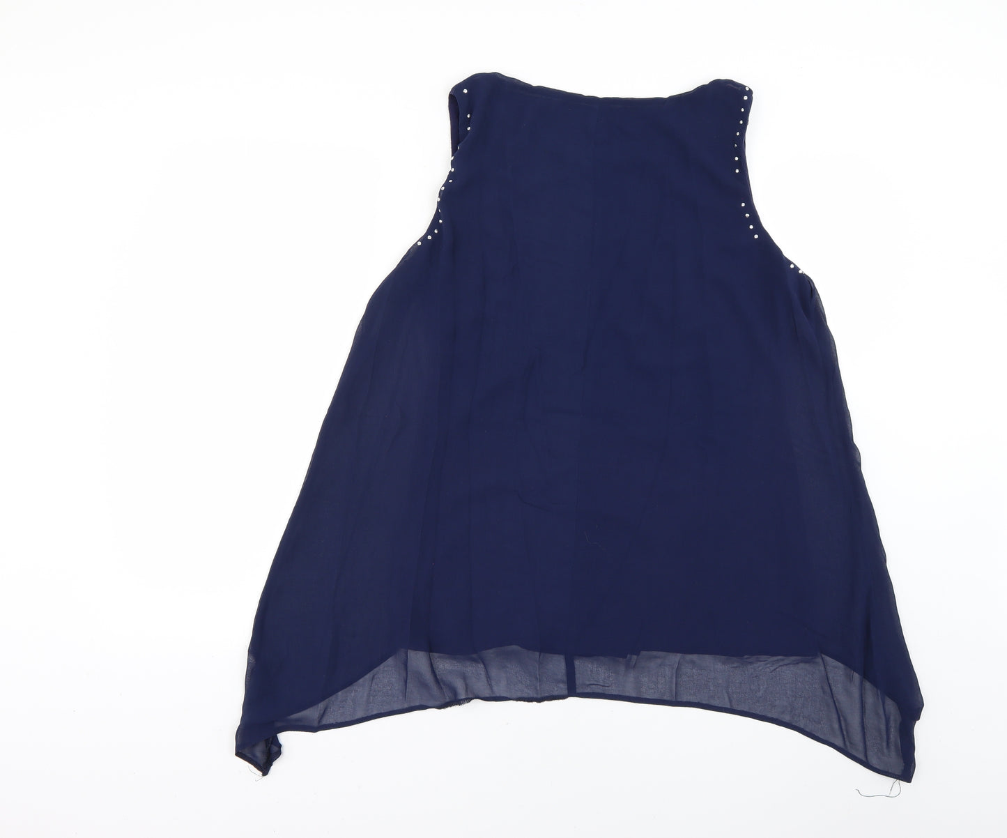 Wallis Womens Blue   Basic Blouse Size M