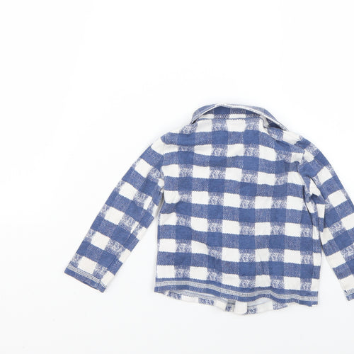 F&F Baby Multicoloured Check  Basic Button-Up Size 12 Months