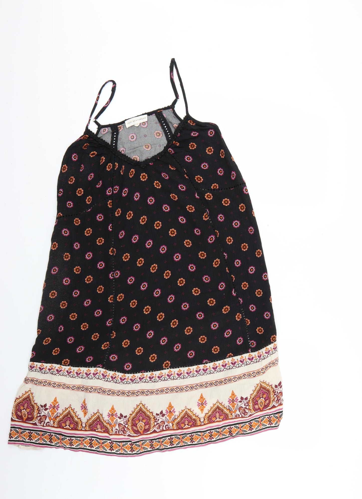 NEXT Womens Multicoloured Geometric  Tank Dress  Size 12