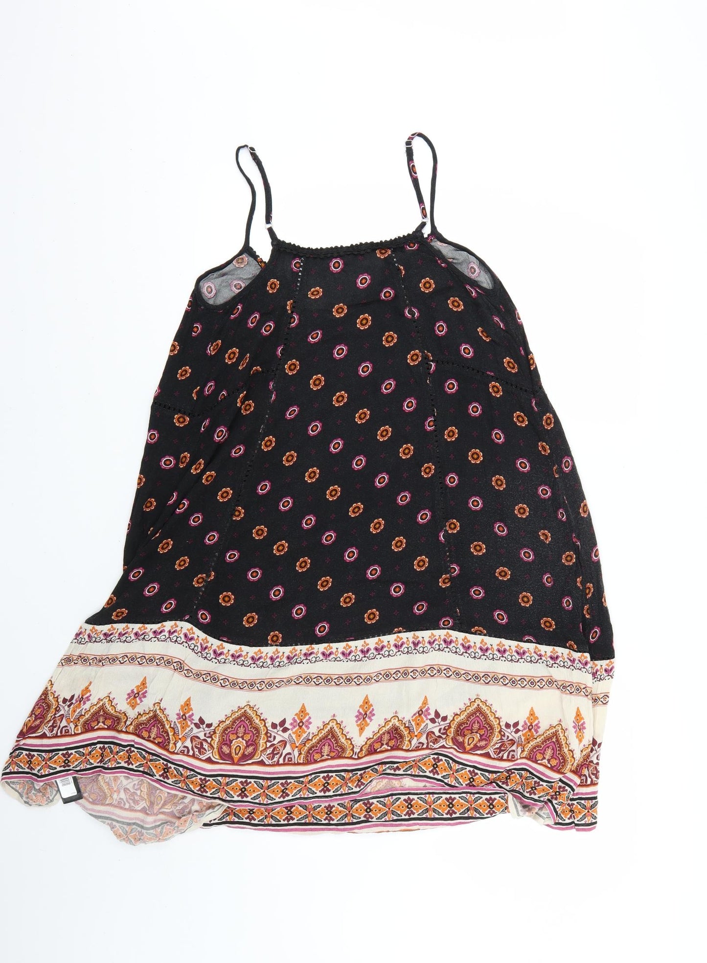 NEXT Womens Multicoloured Geometric  Tank Dress  Size 12