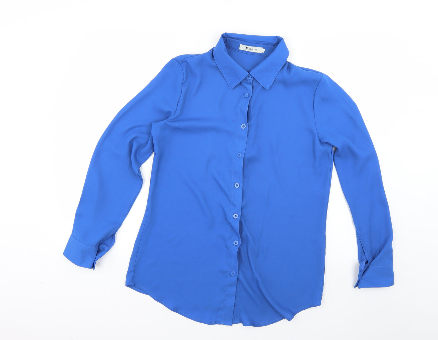 yidarton Mens Blue    Dress Shirt Size S