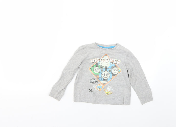 Thomas & Friends Baby Grey Basic T-Shirt Size 18-24 Months