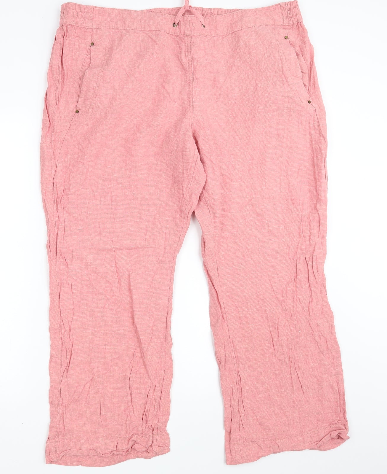 George Womens Pink   Bloomer Trousers Size 20 L27 in