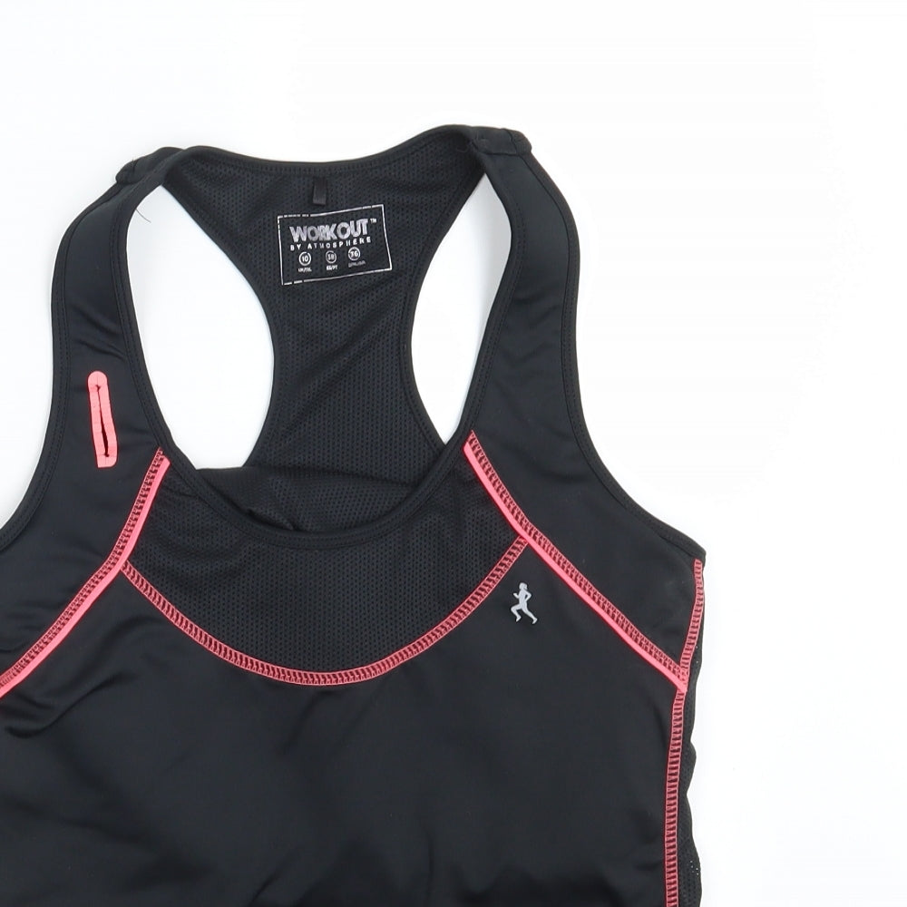 Atmosphere Womens Black   Basic Tank Size 10