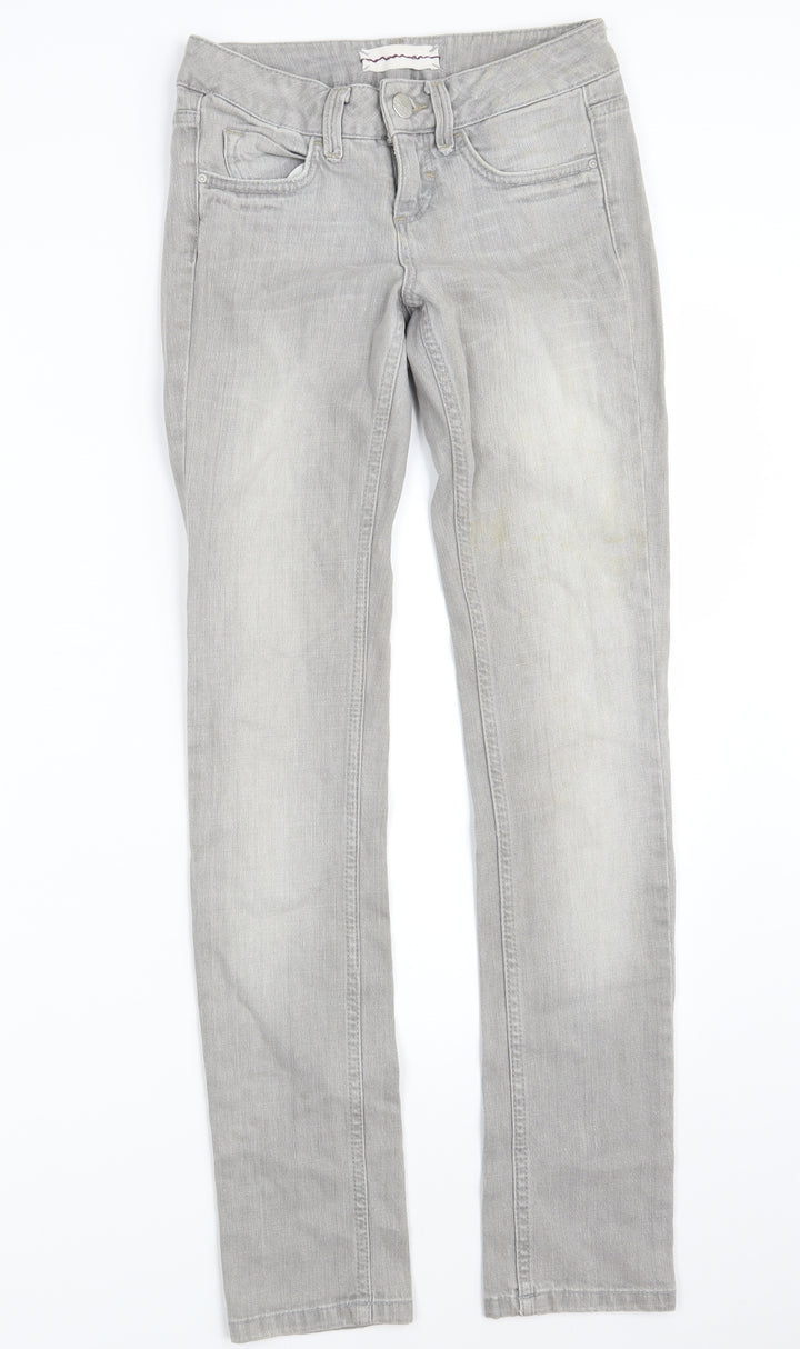 Topshop Womens Beige  Denim Skinny Jeans Size 26 in L31 in