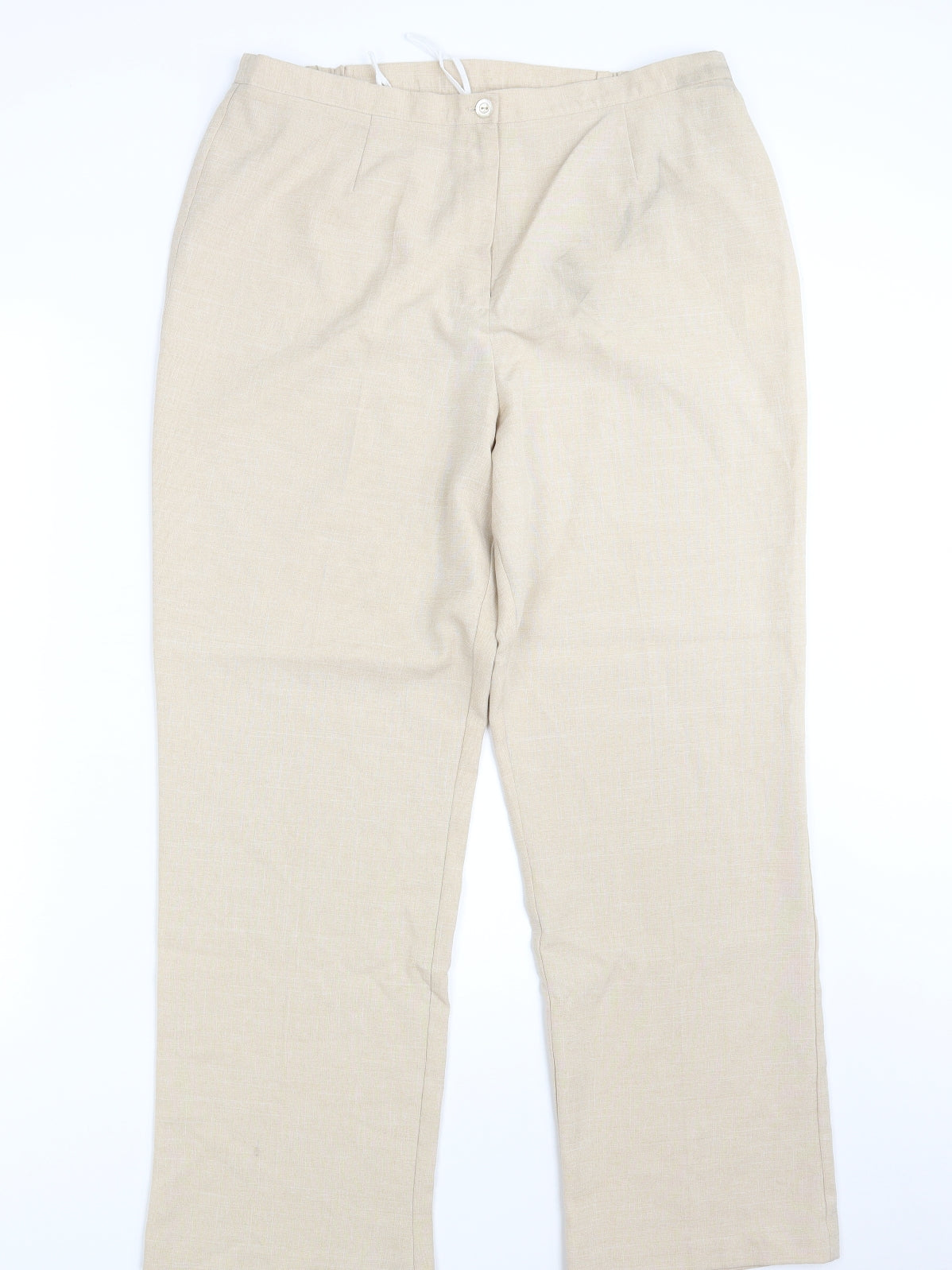Riddella Womens Beige   Trousers  Size 16 L29 in