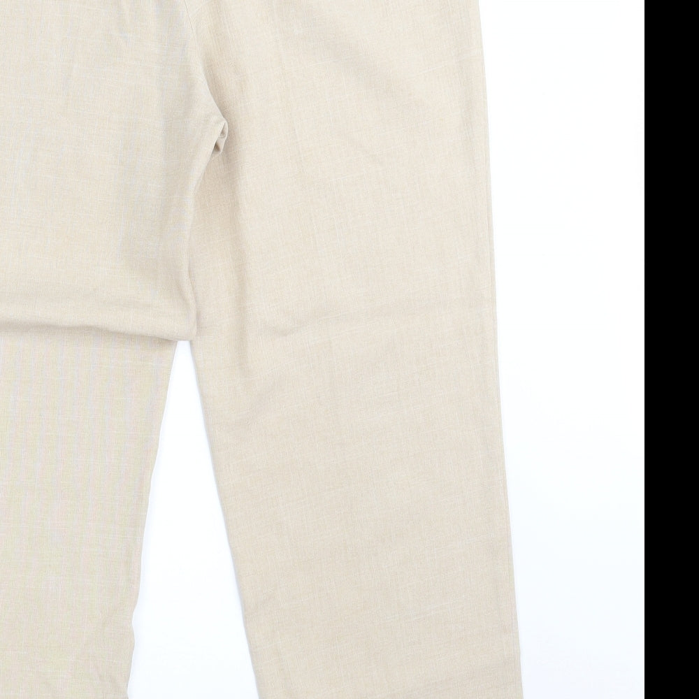 Riddella Womens Beige   Trousers  Size 16 L29 in