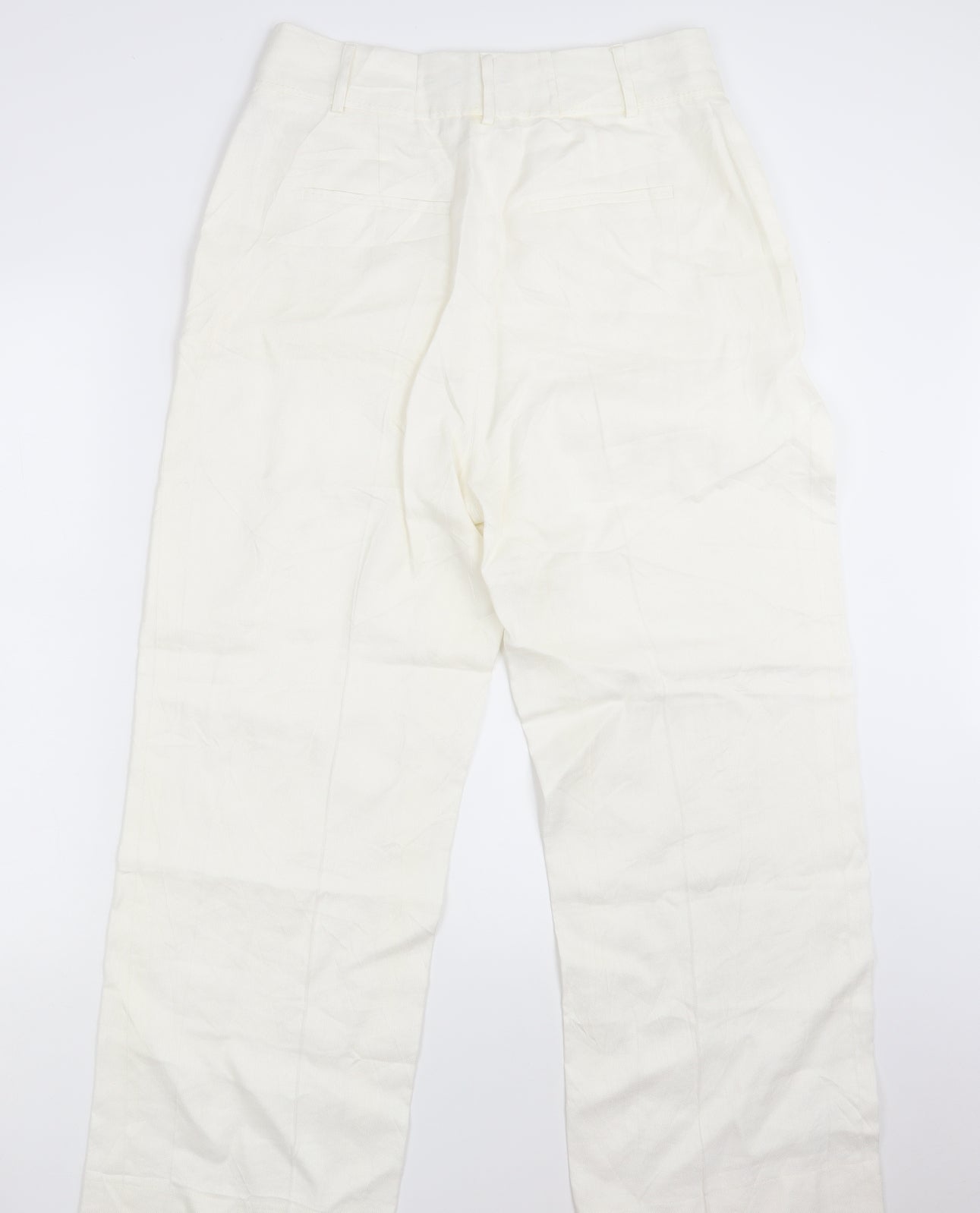 Autograph Womens Ivory   Trousers  Size 14 L28 in