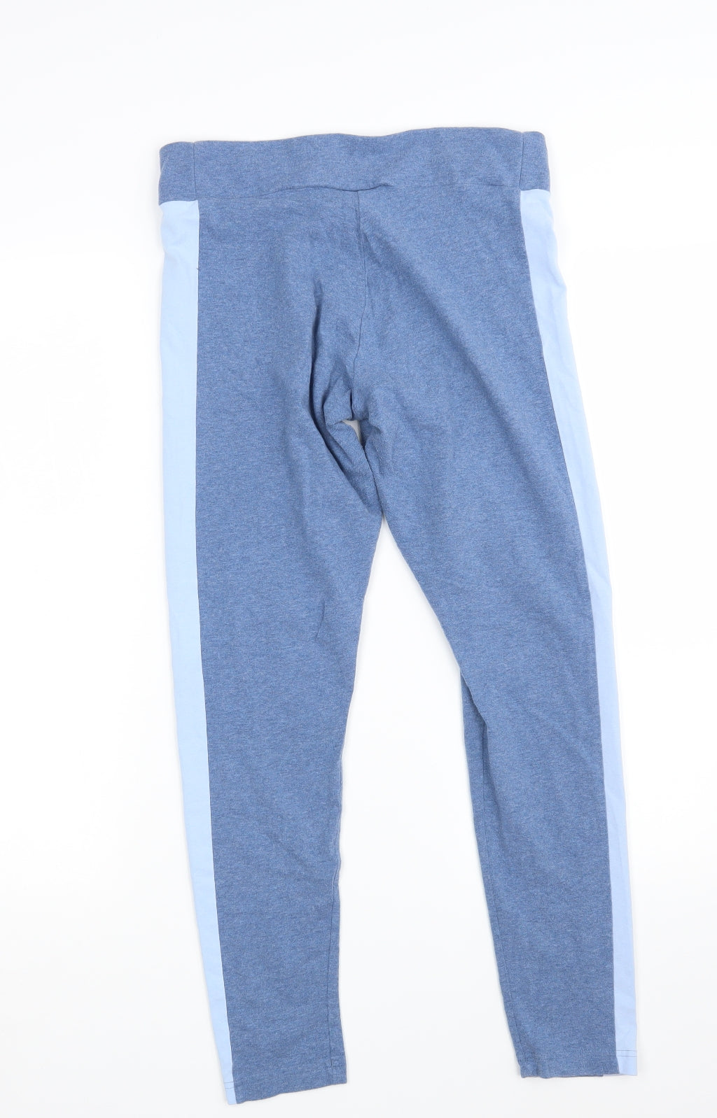 adidas Womens Blue   Cropped Leggings Size M L26 in