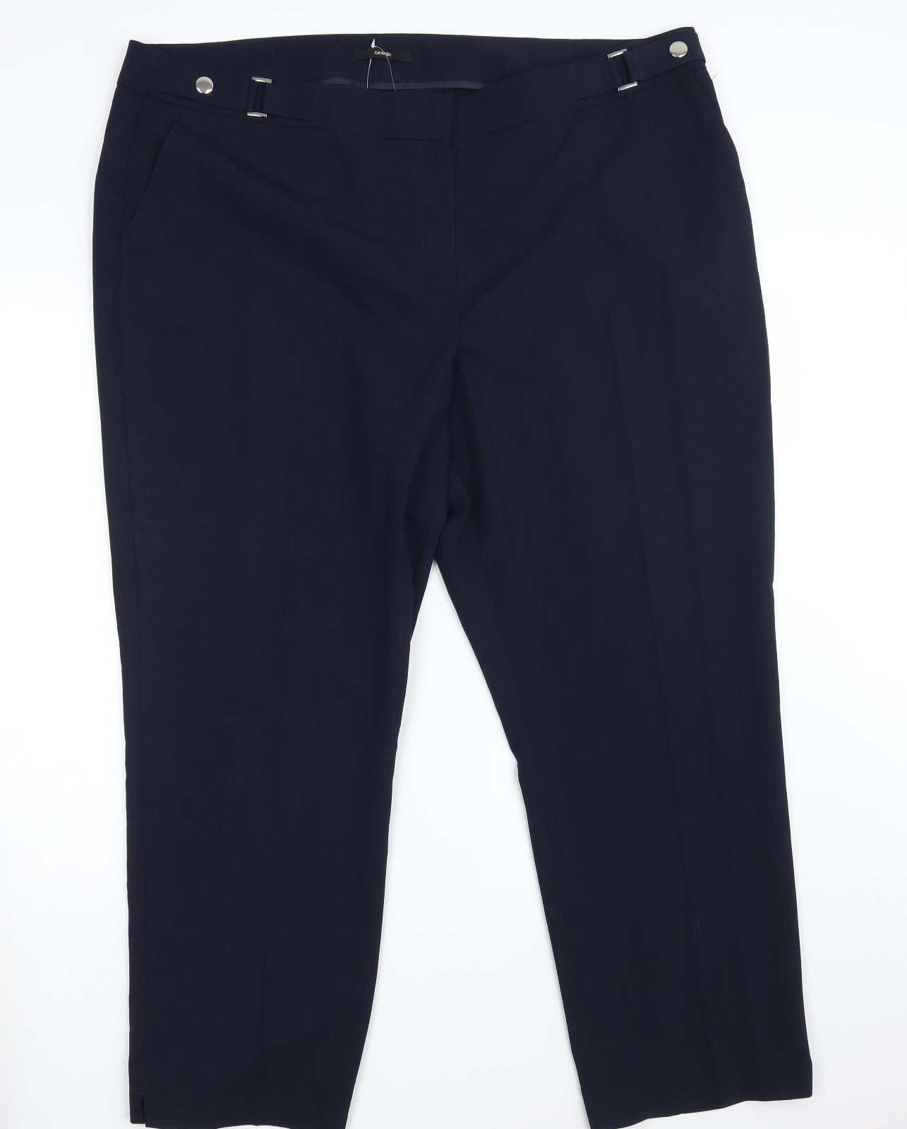 George Womens Blue   Trousers  Size 22 L28 in