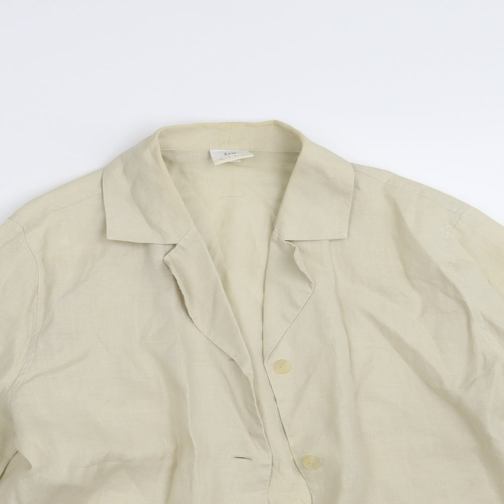 Tru City Womens Beige   Jacket Blazer Size 12