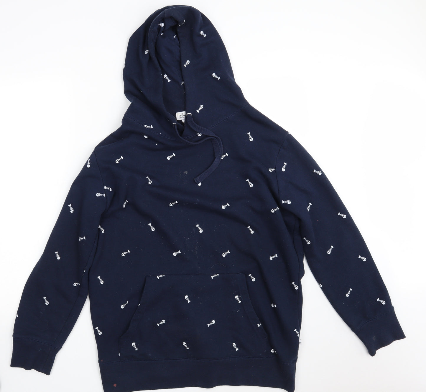 The weekend brand Mens Blue   Pullover Hoodie Size L