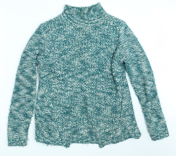 FOREVER 21 Womens Green Knit Pullover Jumper Size L