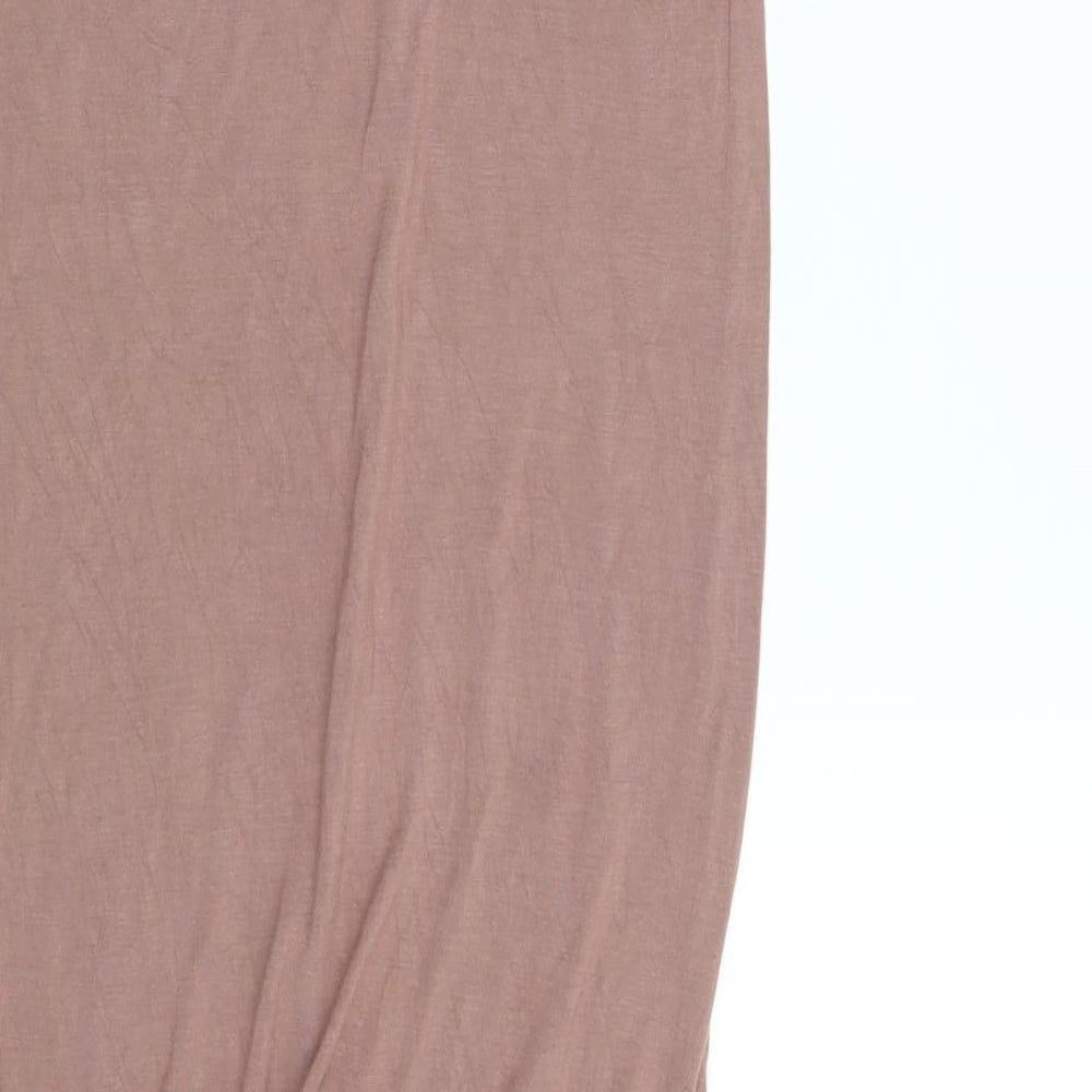 Primark Womens Brown   T-Shirt Dress  Size 16