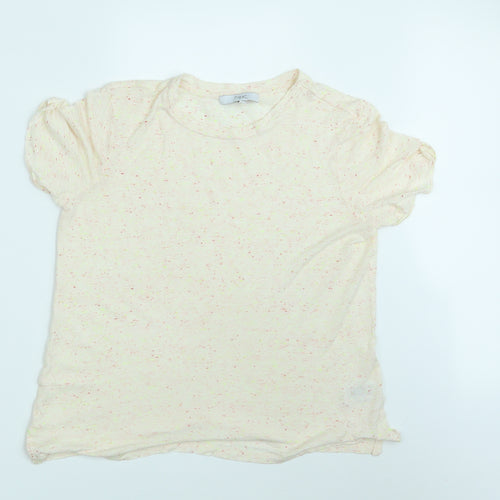 NEXT Womens Pink Polka Dot  Basic T-Shirt Size 12