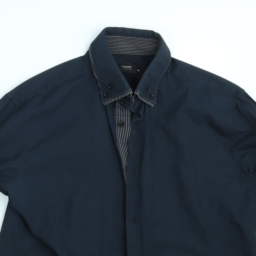 NEXT Mens Blue    Button-Up Size M