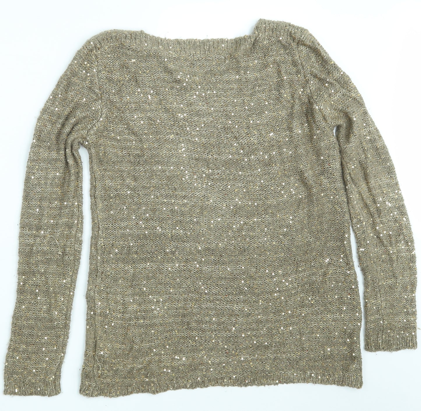 Atmosphere Womens Beige  Knit Pullover Jumper Size 14