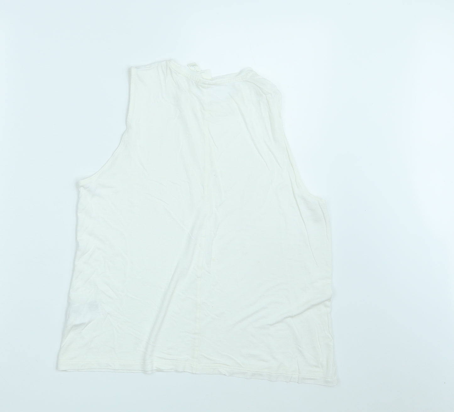H&M Womens White   Basic Tank Size M