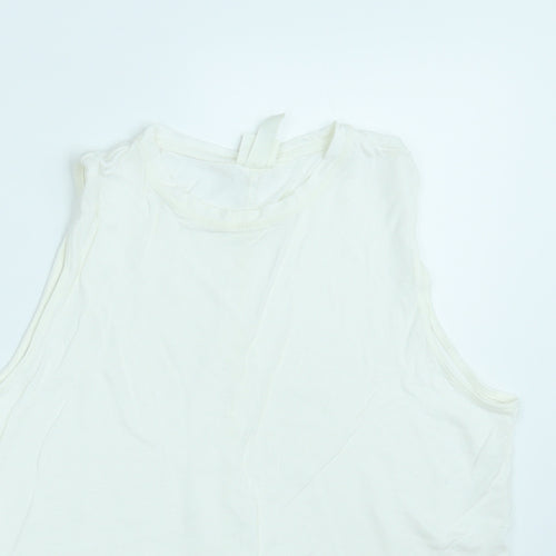 H&M Womens White   Basic Tank Size M