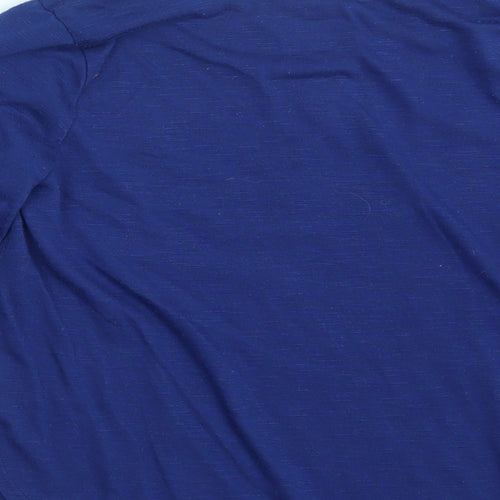 Kohl's Girls Blue  Rayon Pullover Sweatshirt Size M  - Seasonal Christmas Festive Holiday