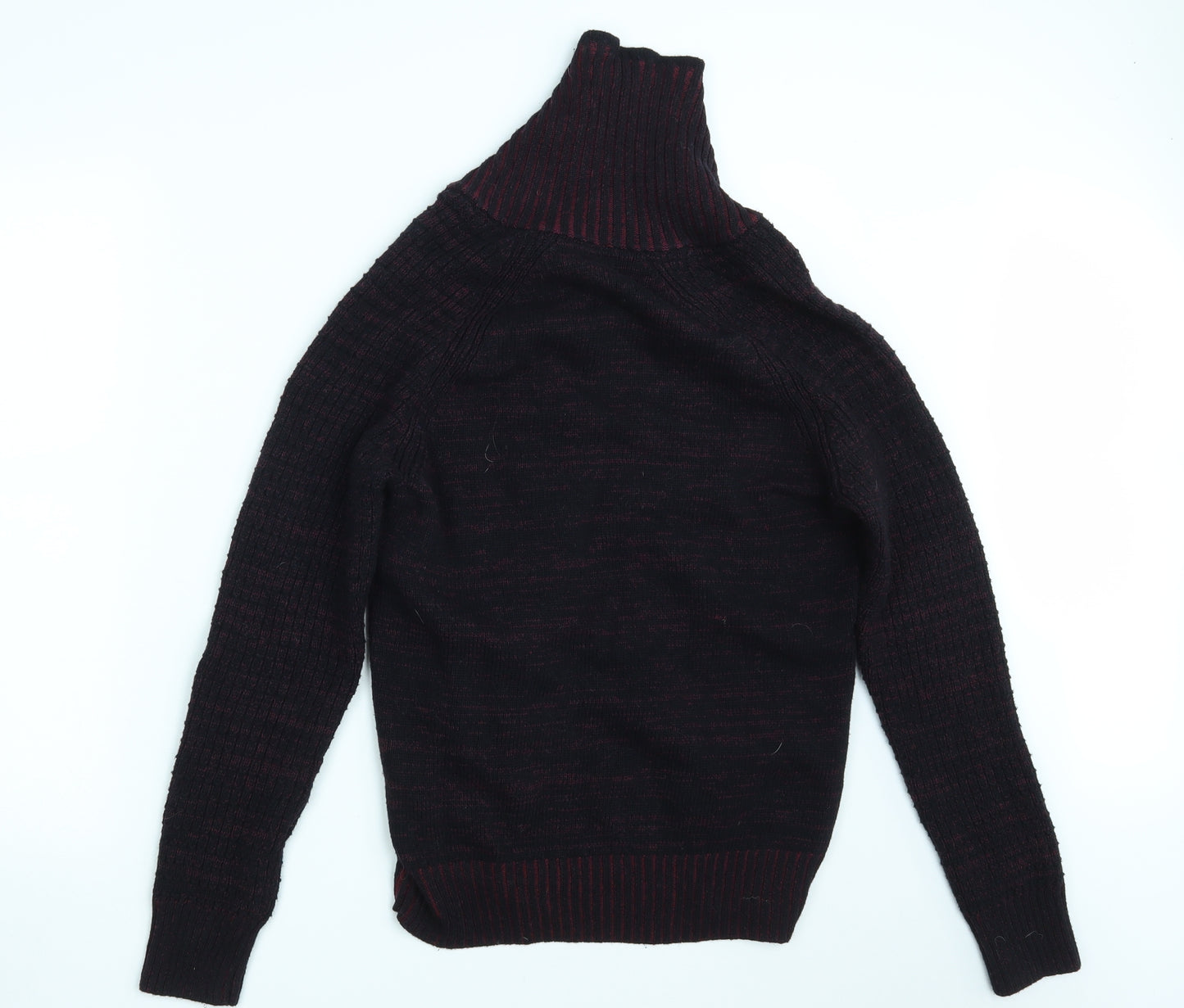 H&M Womens Black  Knit Pullover Jumper Size M
