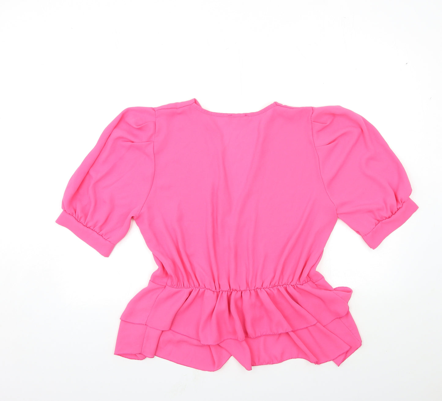 Boohoo Womens Pink   Basic Blouse Size 18