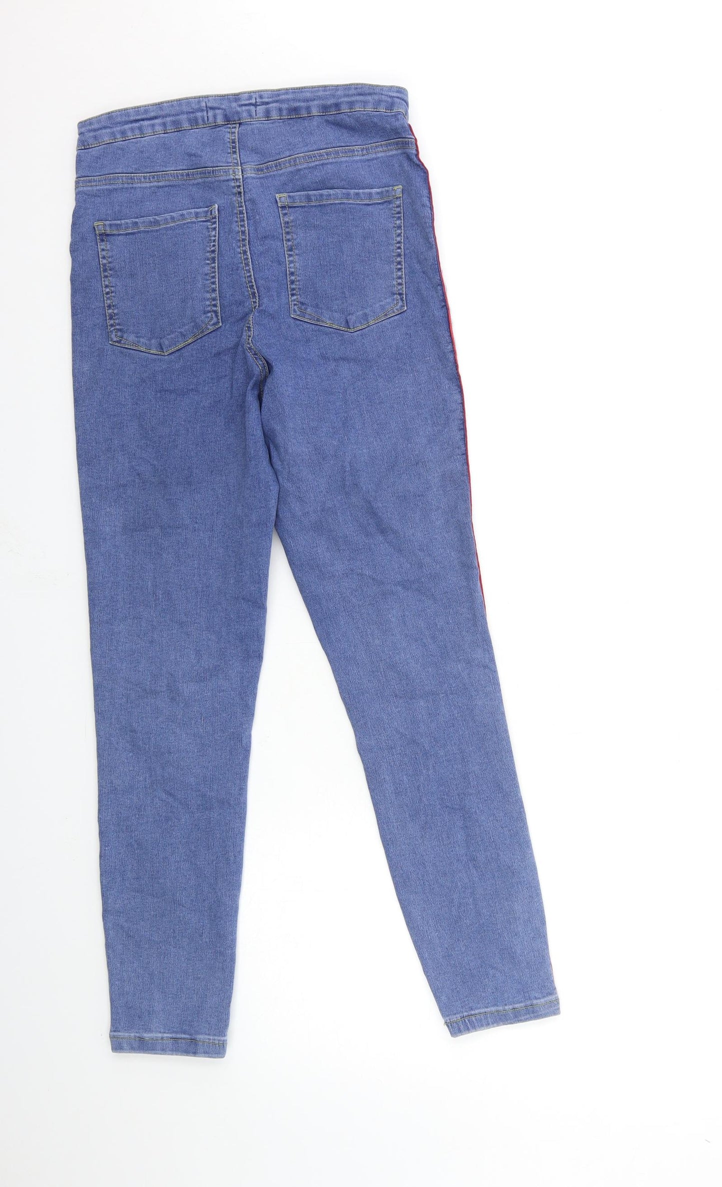Denim & Co. Womens Blue  Denim Skinny Jeans Size 14 L27 in