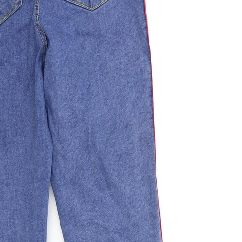 Denim & Co. Womens Blue  Denim Skinny Jeans Size 14 L27 in