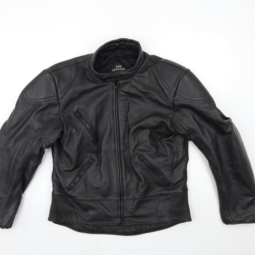 Scott Leathers Mens Black   Jacket Coat Size S  - Bike