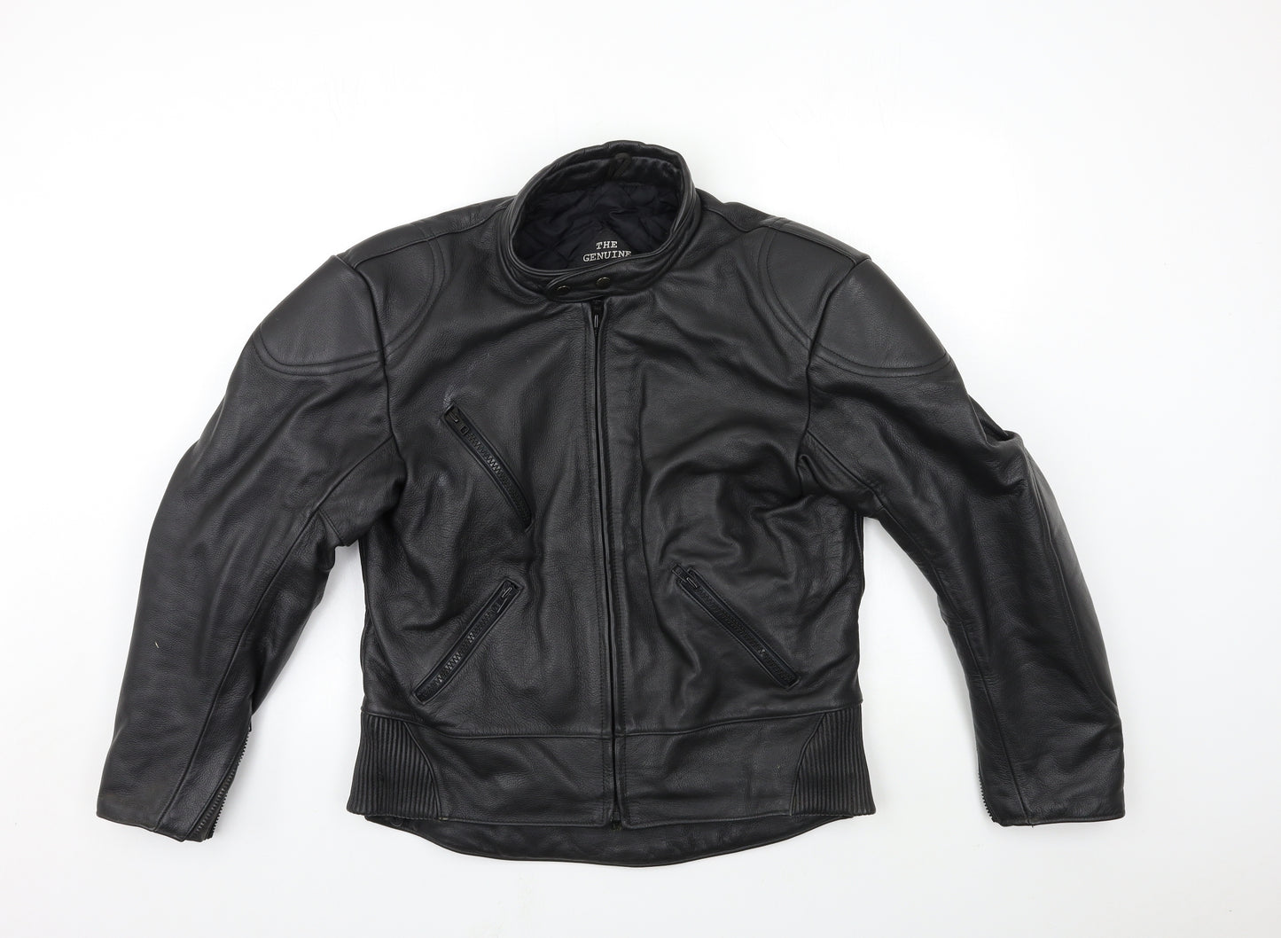 Scott Leathers Mens Black   Jacket Coat Size S  - Bike
