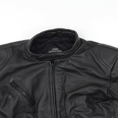 Scott Leathers Mens Black   Jacket Coat Size S  - Bike