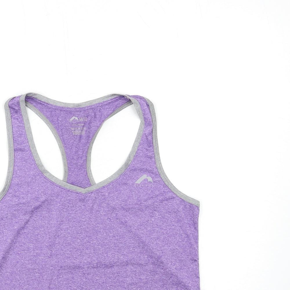 More Mile Womens Purple   Basic Tank Size 12