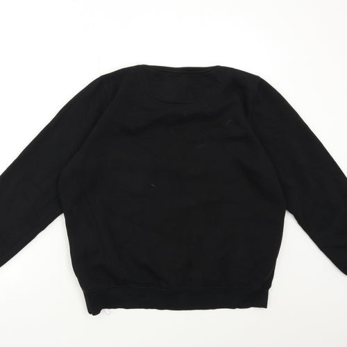SUPER PREMIUM Womens Black   Pullover Sweatshirt Size XL