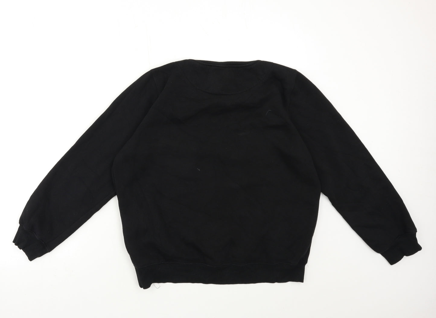 SUPER PREMIUM Womens Black   Pullover Sweatshirt Size XL