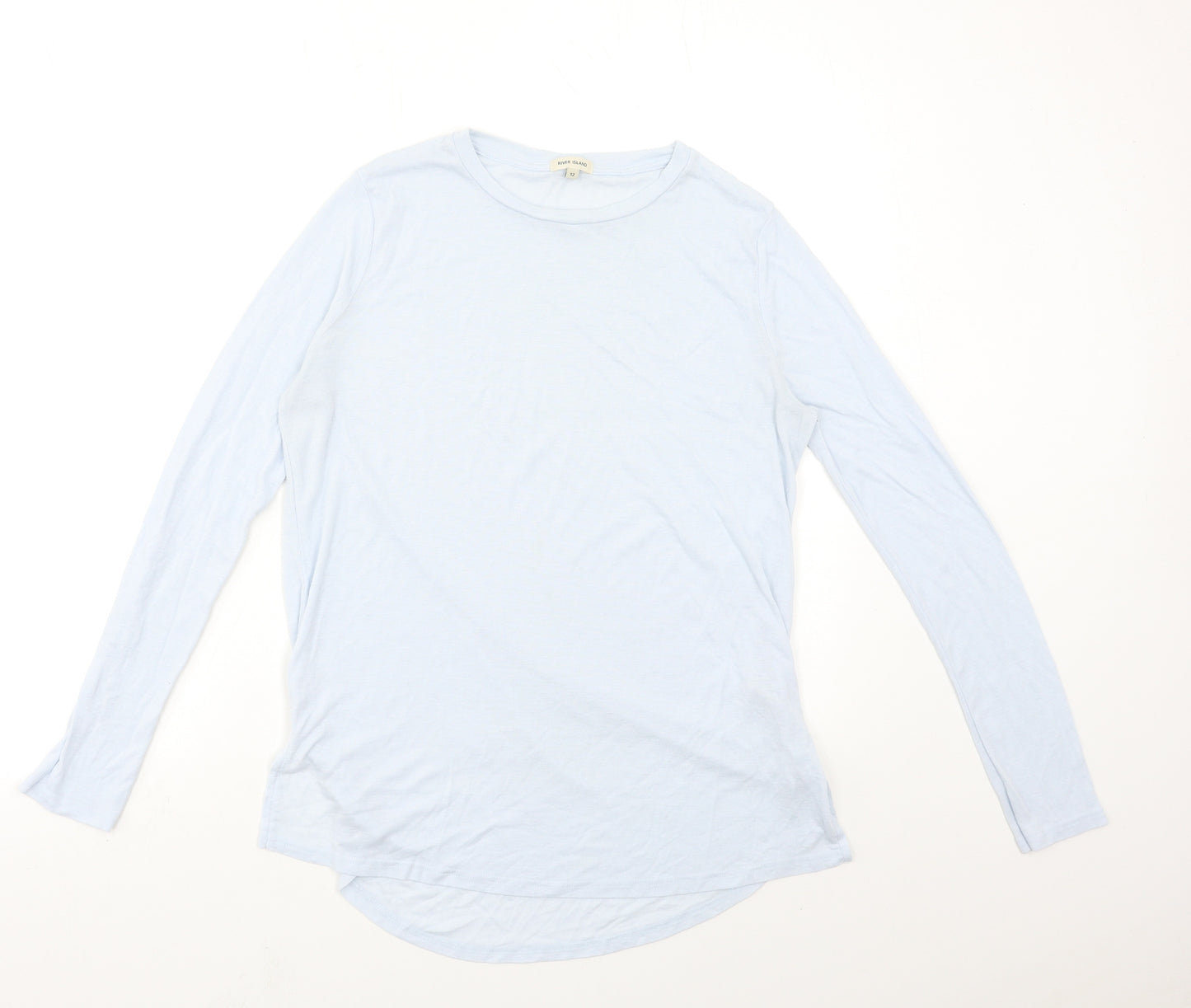 River Island Womens Blue   Basic T-Shirt Size 12