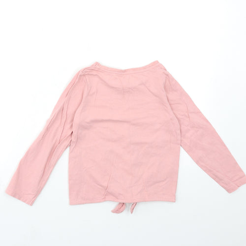 Nutmeg Girls Pink   Basic T-Shirt Size 5-6 Years