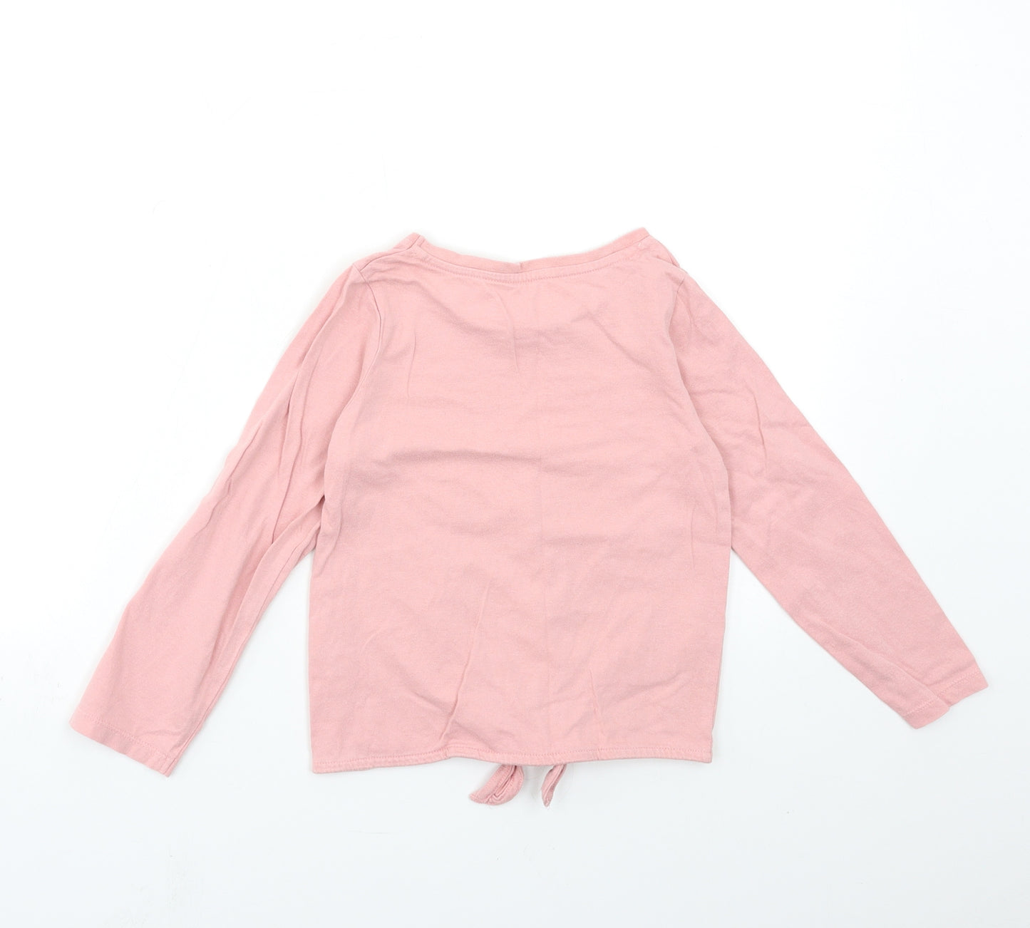 Nutmeg Girls Pink   Basic T-Shirt Size 5-6 Years