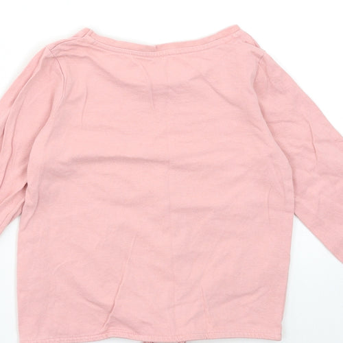Nutmeg Girls Pink   Basic T-Shirt Size 5-6 Years