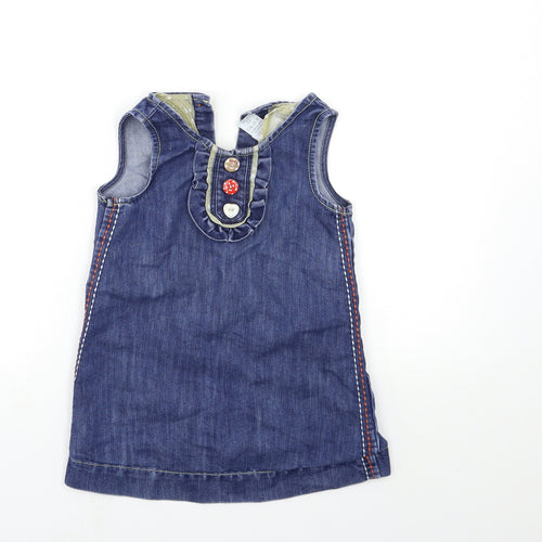 NEXT Girls Blue  Denim A-Line  Size 2-3 Years