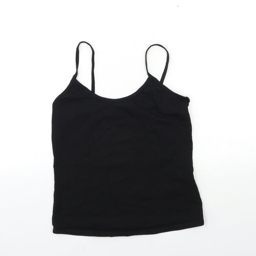 Boohoo Womens Black   Basic Tank Size 14