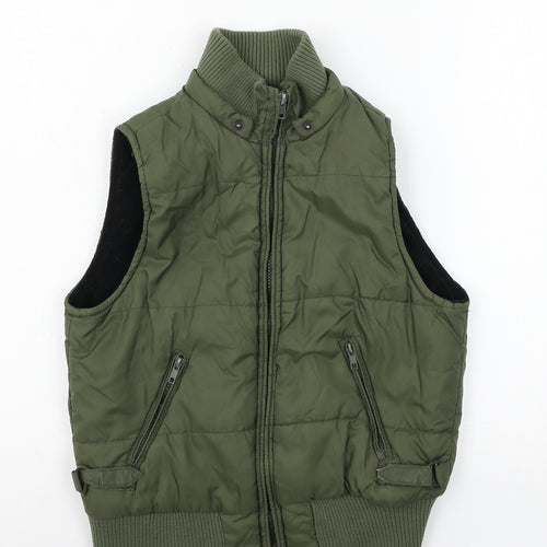 New Look Womens Green   Gilet Jacket Size 8