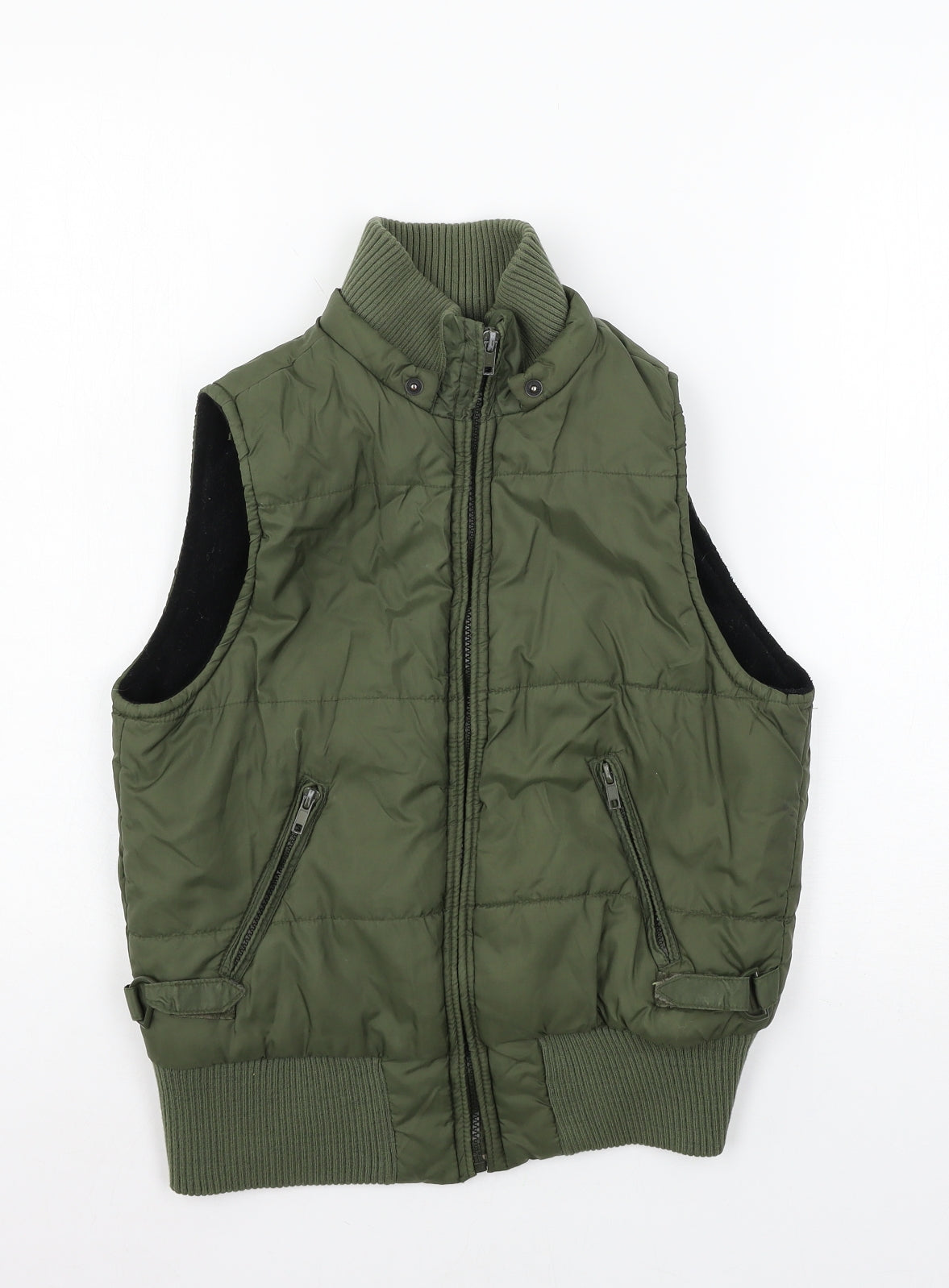 New Look Womens Green   Gilet Jacket Size 8