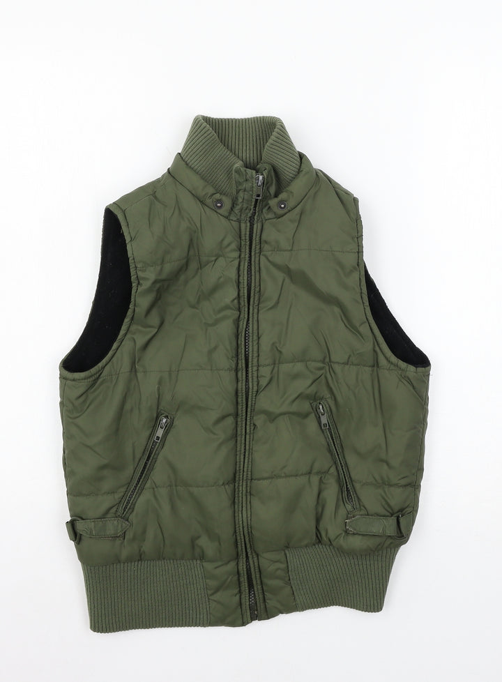 New Look Womens Green   Gilet Jacket Size 8