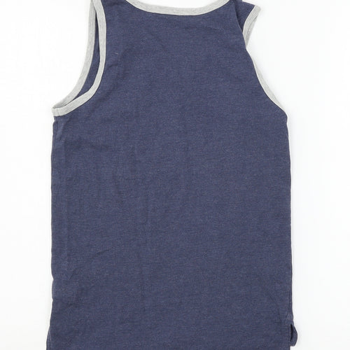 NEXT Boys Blue  Jersey Basic Tank Size 10 Years