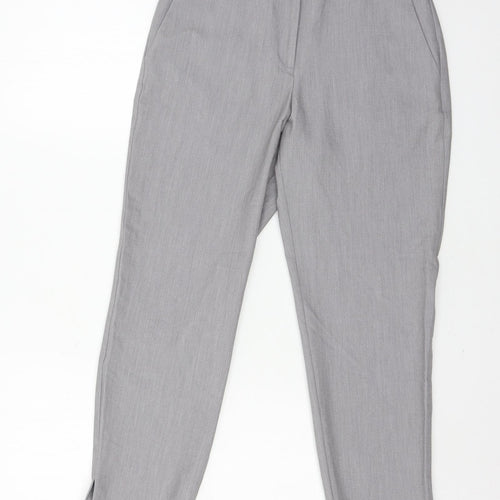 ASOS Womens Grey   Trousers  Size 6 L29 in