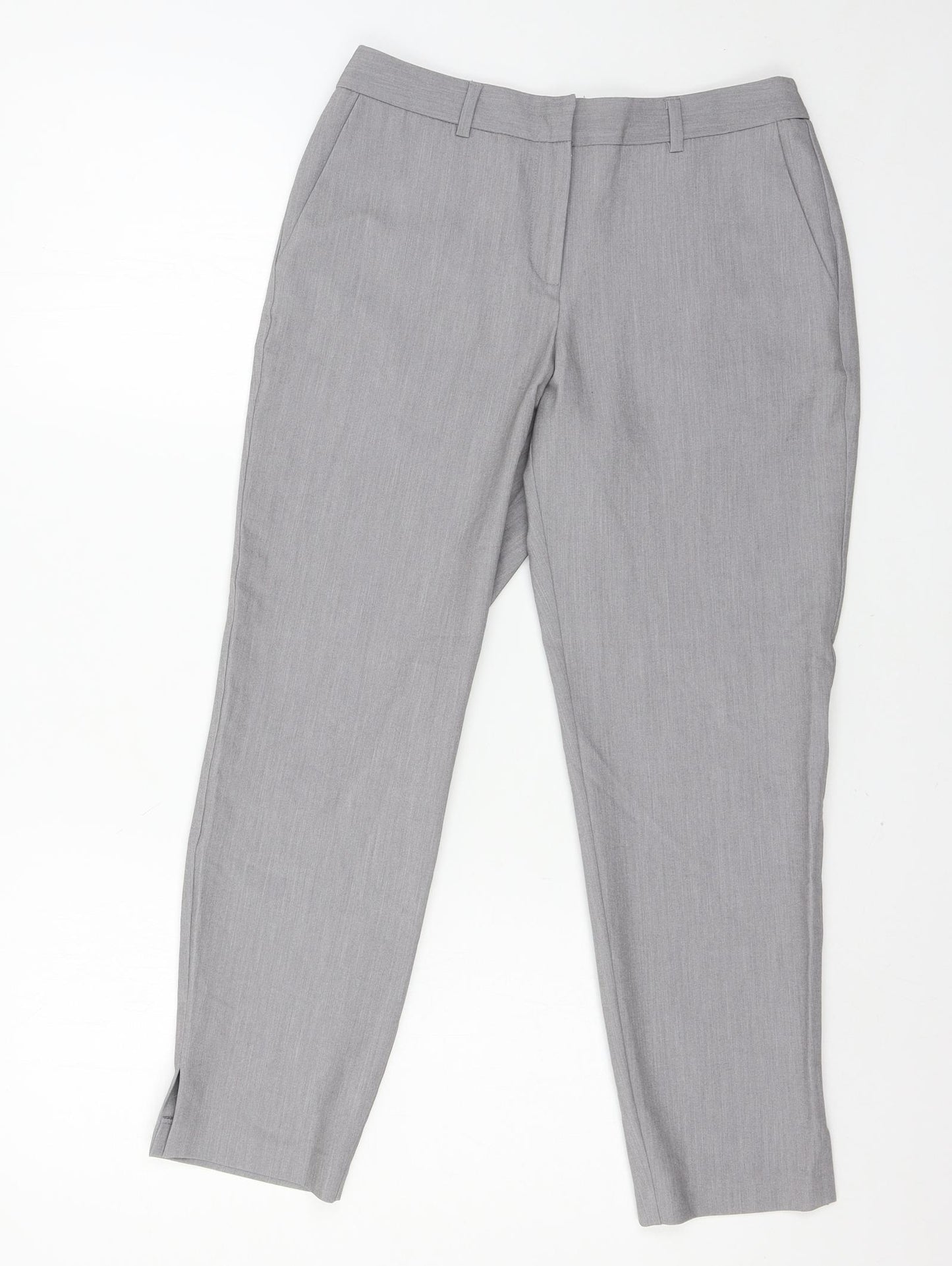 ASOS Womens Grey   Trousers  Size 6 L29 in