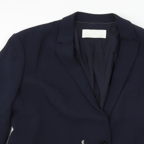 HUGO BOSS Womens Blue   Jacket Blazer Size 12