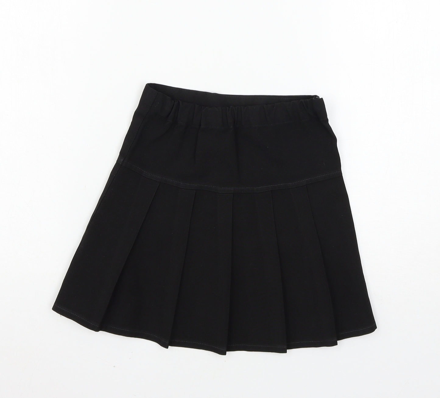 Marks and Spencer Girls Black   Flare Skirt Size 6 Years